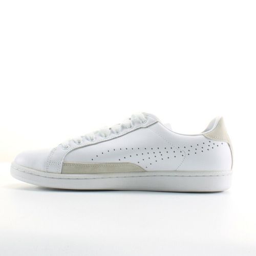 Giày Thể Thao Puma Match 74 UPC Lace Up White Stone Mens Leather Trainers 359518 10 Y12B Màu Trắng Size 44-6
