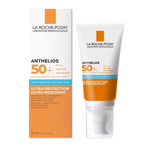 Kem Chống Nắng Cho Da Khô Nhạy Cảm La Roche-Posay Hydrating Cream Ultra Protection SPF50+ 50ml