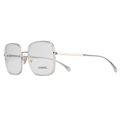 Kính Mắt Cận Chanel Eyeglasses 0CH2195 5884 Màu Trắng Bạc