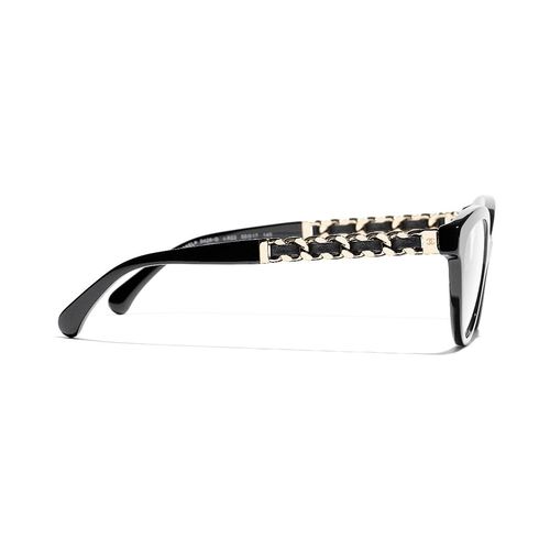 Kính Mắt Cận Chanel Eyeglasses CH3428Q C622 Màu Đen-4