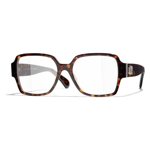 Kính Mắt Cận Chanel Square Eyeglasses CH3438 C714 Phối Màu