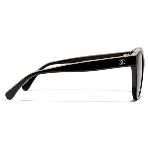 Kính Mát Chanel Butterfly Sunglasses Ch5414 C534/3 Màu Đen-1