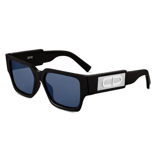 Kính mắt Dior Nam - Kính Mát Dior CD SU 10B0 Black Square Sunglasses Màu Xanh Đen - Vua Hàng Hiệu