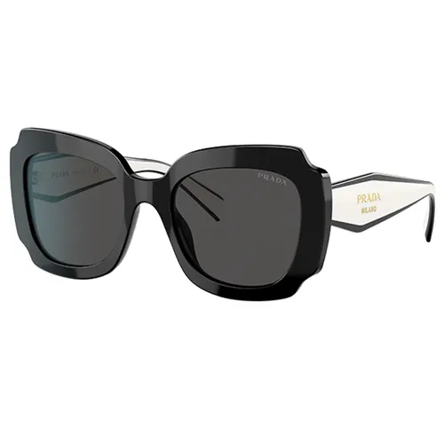 Kính Mát Nữ Prada 0PR 16YSF 09Q5S054 Màu Đen Trắng