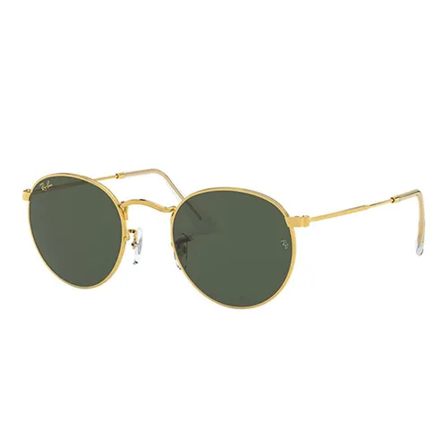 Kính Mát Rayban Round Metal RB3447 919631 53-21 Màu Xanh Green - Kính mắt - Vua Hàng Hiệu