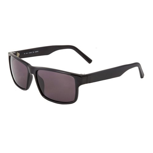 Kính Mát Salvatore Ferragamo Grey Rectangular 58mm Men Sunglasses SF960S 001 58 Màu Đen