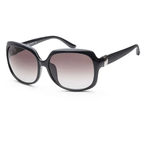 Kính Mát Salvatore Ferragamo Women Fashion 59mm Black Sunglasses SF739SA-001 Màu Đen