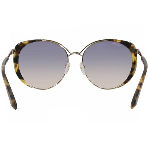 Kính Mát Salvatore Ferragamo Women Fashion 60mm Amber Gold and Toroise Sunglasses SF207S-766 Phối Màu-3