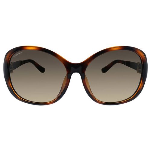 Kính Mát Salvatore Ferragamo Women SF744SLA-214-59 Fashion 59mm Tortoise Sunglasses Phối Màu-2