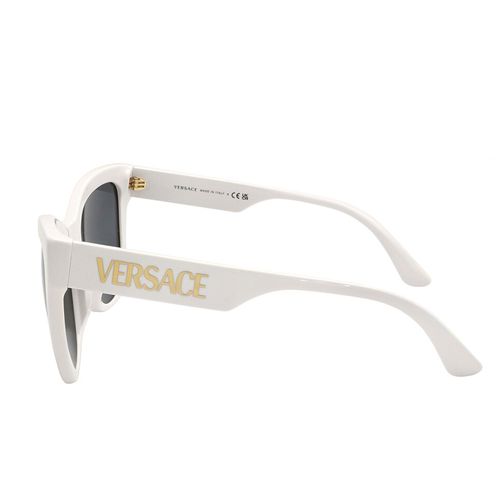 Kính Mát Versace Dark Gray Cat Eye Ladies Sunglasses VE4417U 314/87 56-19 Màu Xám Trắng-3