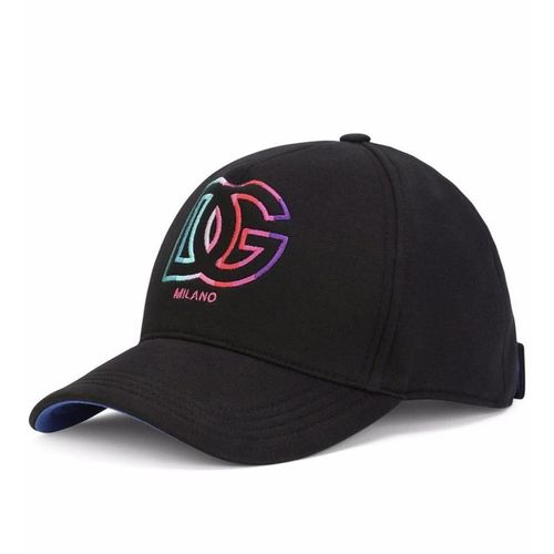 Mũ Dolce & Gabbana D&G Logo-Print Baseball Cap IH096M HUML9 S8450 Màu Đen