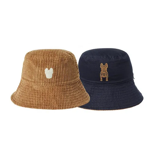 Mũ nón - Mũ LifeWork Corduroy Waffen Đội 2 Mặt (Xanh Navy - Nâu) - Vua Hàng Hiệu