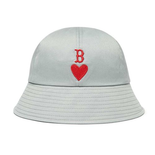 Mũ MLB Heart Cotton Dome Hat Boston Red Sox 3AHTD091N-43GRS Màu Ghi Sáng Size 57