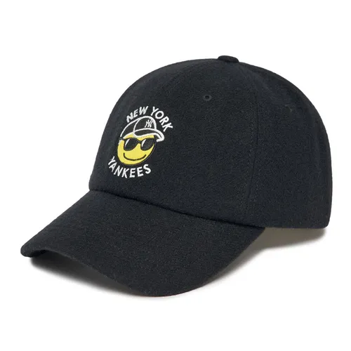 Mũ MLB Smile Wool Unstructured Ball Cap NY Yankees 3ACPSM126-50KBS Màu Đen