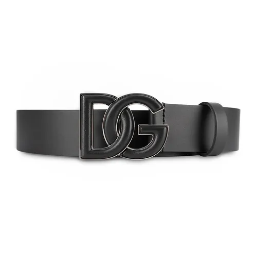 Thắt Lưng Nam Dolce & Gabbana D&G DG Logo BC4674 AX622 80999 Màu Đen