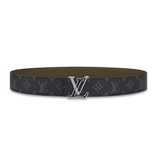 Thắt Lưng Louis Vuitton Lv Line 40mm Reversible Belt M0252V Màu Đen/Xanh Size 95