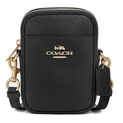 Coach - Túi Đeo Chéo Coach Phoebe Crossbody F80589 Màu Đen - Vua Hàng Hiệu