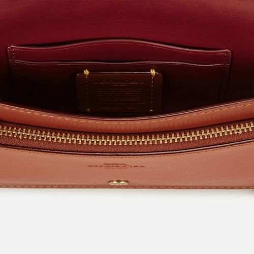 Túi Đeo Chéo Coach Women's Colorblock Signature Convertible Belt Bag - Tan Rust Màu Nâu Be-3