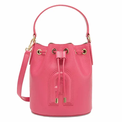 Túi Đeo Chéo Furla Bucket Bag Mini Shock G Pink Clio Màu Hồng