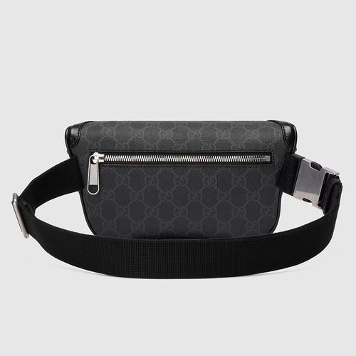 Túi Đeo Chéo Gucci Belt Bag With Interlocking G Màu Đen-4
