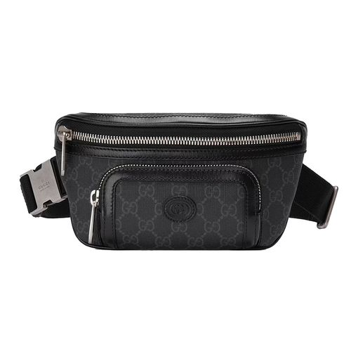 Túi Đeo Chéo Gucci Belt Bag With Interlocking G Màu Đen-5