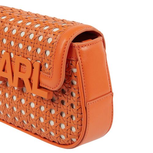 Túi Đeo Chéo Karl Lagerfeld Crossbodytas Met Leer In Oranje Màu Cam-3