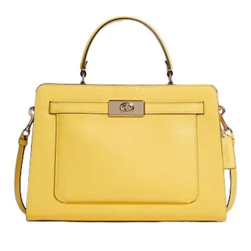 Túi xách - Túi Xách Coach Lane Carryall 2way C8209 Màu Vàng - Vua Hàng Hiệu