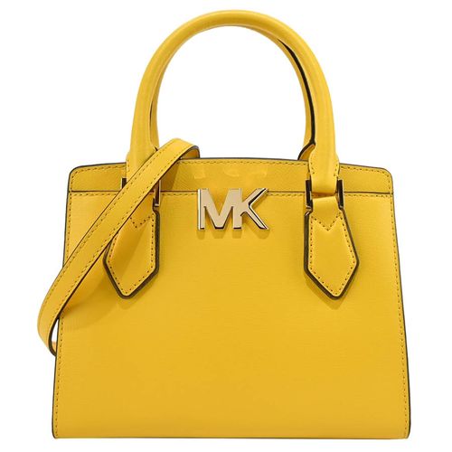 Túi Xách Michael Kors Mott 35TOGOXM6L Medium Messenger Bag In Yellow Màu Vàng