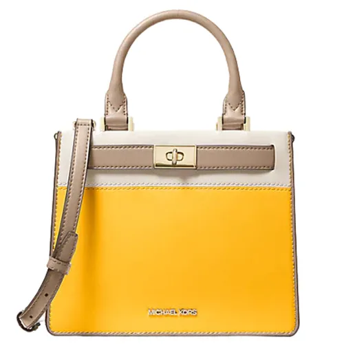 Túi Xách Michael Kors MK Tatiana Citrus Colorblock Màu Vàng - Túi xách - Vua Hàng Hiệu