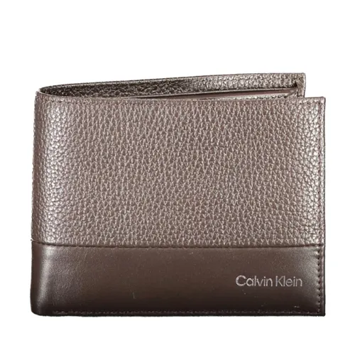 Túi xách Calvin Klein Nam Ví - Ví Nam Calvin Klein CK K50K509180_MARRONE_BAW_UNI Màu Nâu - Vua Hàng Hiệu