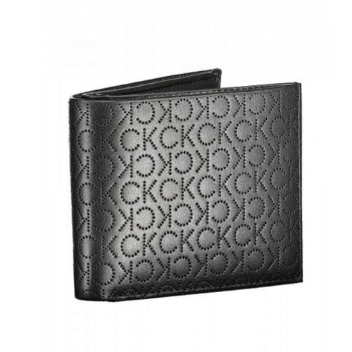 Ví Nam Calvin Klein CK Leather Billfold Wallet K50K508408 Màu Đen-2