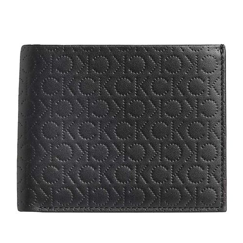 Ví Nam Calvin Klein Leather Billfold Wallet K50K508408 Màu Đen