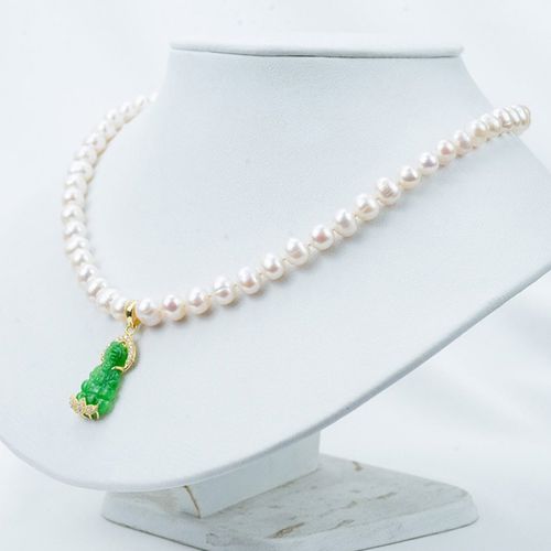 Vòng Cổ Ngọc Trai Minh Hà Pearl Jewelry MH437 Màu Trắng-3