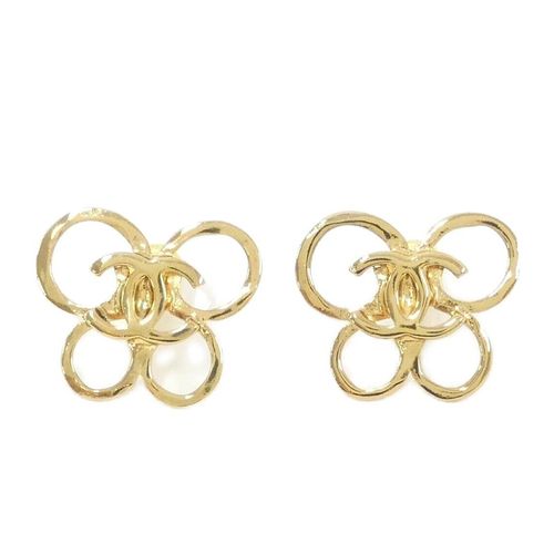Khuyên Tai Chanel Butterfly Earring Màu Vàng Gold