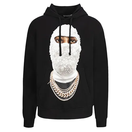 Ih Nom Uh Nit - Áo Hoodie Ih Nom Uh Nit White Graphic Printed NUW22226 009 Màu Đen Size XS - Vua Hàng Hiệu