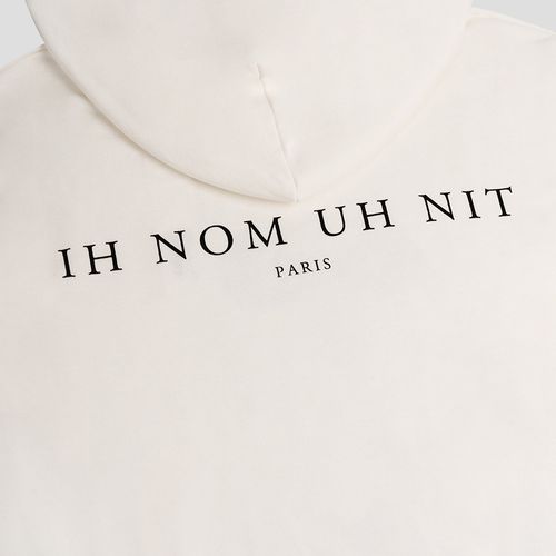 Áo Hoodie Ih Nom Uh Nit White Graphic Printed NUW22226 081 Màu Trắng Size M-4