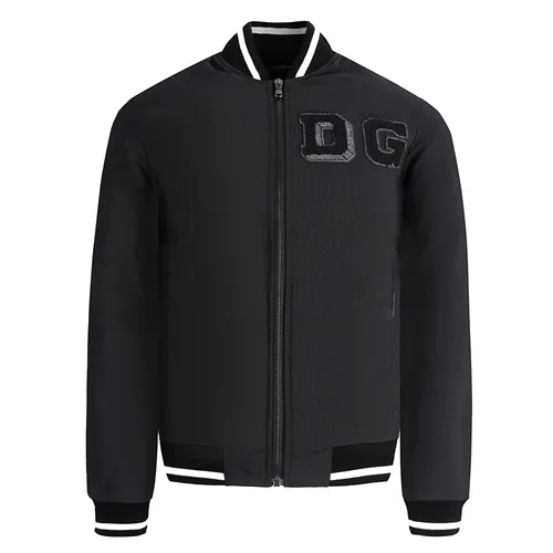 Áo Khoác Nam Dolce & Gabbana D&G DG Bomber Khoacdolce23 Màu Đen Size 48
