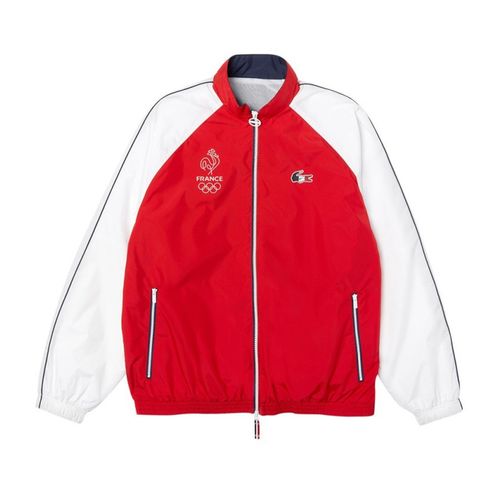 Áo Khoác Lacoste Red Olympic Sport Lacoste Jacket BH7607 Màu Đỏ Size 48