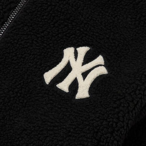 Áo Khoác MLB Basic Baseball Dumble Fleece Jumper New York Yankees 3AJPF0116-50BKS Màu Đen Size S-3