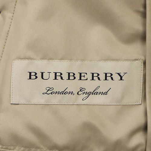 Áo Khoác Nữ Burberry Frankby Quilted Jacket Canvas Màu Be Size L-3