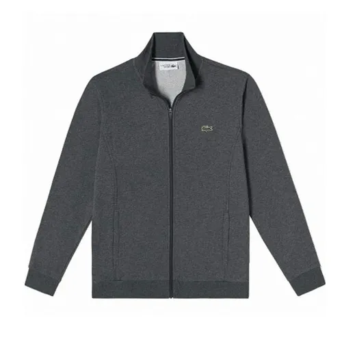 Áo Len Lacoste Basic High Neck Zip Up SH1747-19C050 Màu Xám Size M