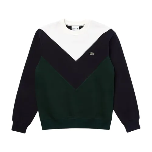 Áo Nỉ Lacoste Sweatshirt Men's SH2185 FFY Màu Xanh Navy Size S