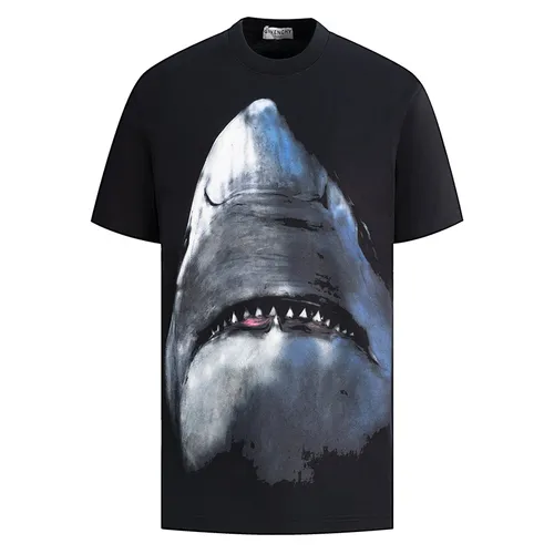 Áo Phông Givenchy Shark Printed BM70483Y0H 001 Màu Đen Size M