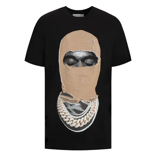 Áo Phông Ih Nom Uh Nit Black Graphic Printed NUW22221 009 Màu Đen Size L