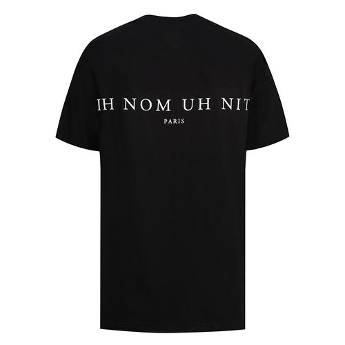 Áo Phông Ih Nom Uh Nit Black Graphic Printed NUW22221 009 Màu Đen Size M-3