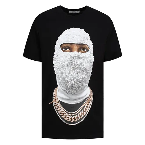Áo Phông Ih Nom Uh Nit Black Graphic Printed NUW22224 009 Màu Đen Size M
