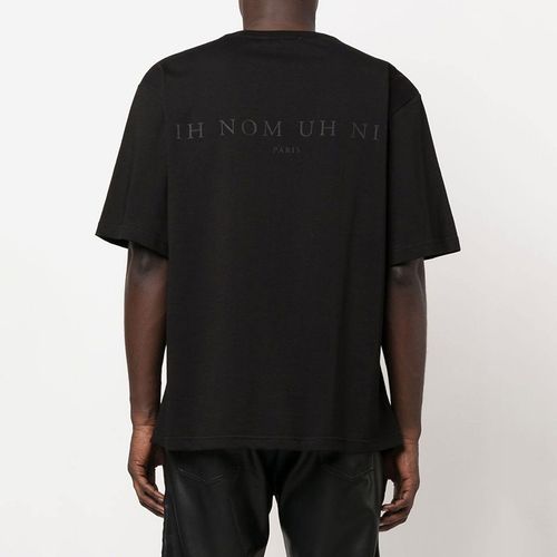 Áo Phông Ih Nom Uh Nit Black Graphic Printed NUW22231 009 Màu Đen Size XS-3