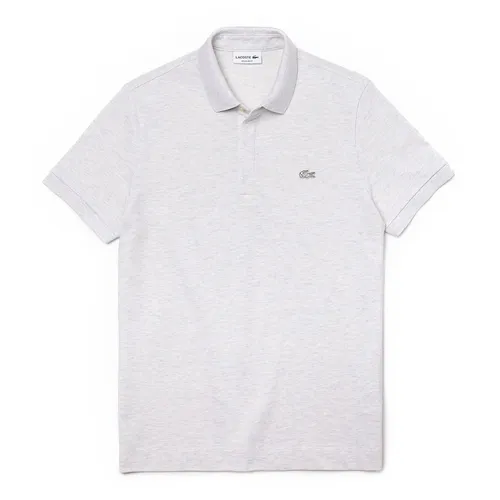 Áo Polo Nam Lacoste Men's Paris Polo Shirt Regular Fit Stretch PH5522 HT1 Màu Trắng Xám Size XS - Thời trang - Vua Hàng Hiệu