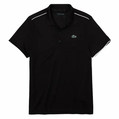Áo Polo Men's Lacoste Sport Contrast Piping Breathable Piqué Shirt DH2094-00 Màu Đen Size M - Thời trang - Vua Hàng Hiệu