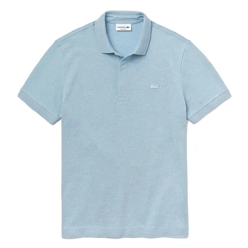Áo Polo Nam Lacoste Men's Paris Regular Fit Stretch Cotton Piqué PH5522-DRW Màu Xanh Blue Size XS